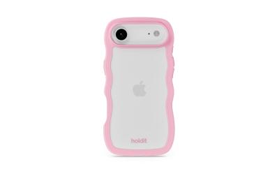 Holdit Wavy Case Pink/Transparent