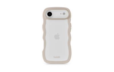Holdit Wavy Case Beige/Transparent