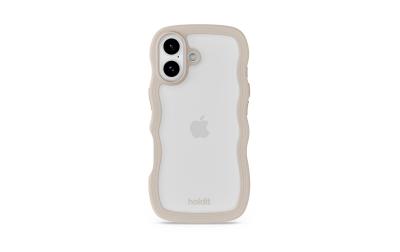 Holdit Wavy Case Beige/Transparent