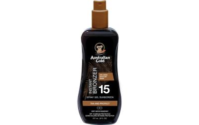 AustralianGold Spray Gel mit Bronzer SPF15
