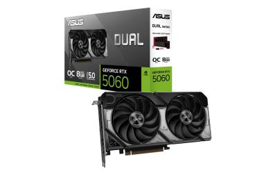 ASUS DUAL RTX5060 O8G, GDDR7