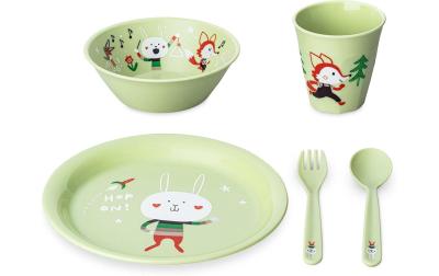 Koziol Geschirrset HOP ON AT HOME 4er Set
