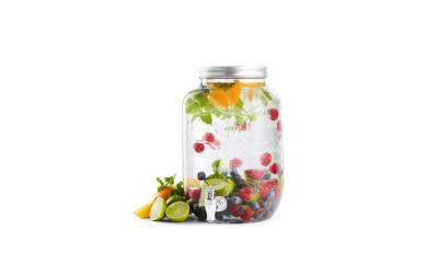 Schou Getränkespender mit Hahn