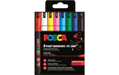 Uni POSCA Marker PC1M SET8 Basic