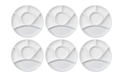 COCON Fondueteller weiss 6 Stk.