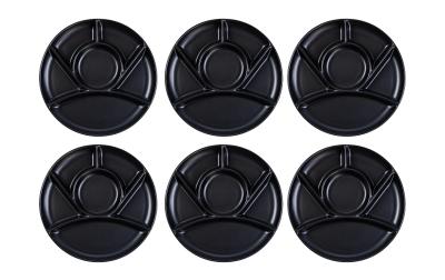 COCON Fondueteller schwarz 6 Stk.