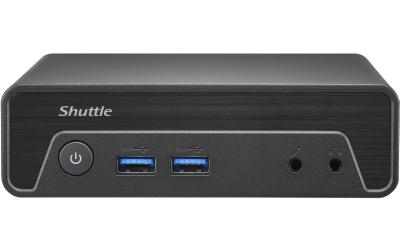 Shuttle nano Barebone NE10N, schwarz