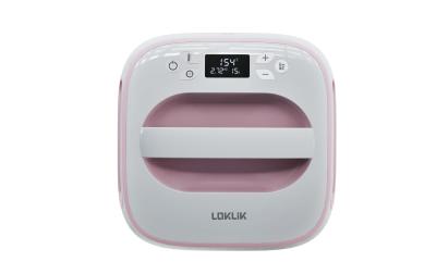 Loklik Transferpresse Easy weiss/rosa