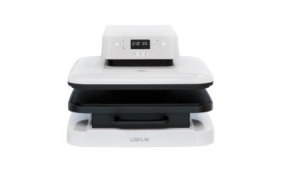 Loklik Transferpresse Auto weiss