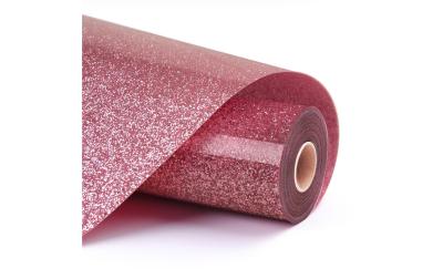 Loklik Aufbügelfolie glitter pink