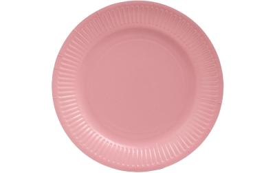 PRO nappe Einweg-Teller Rosa, 20 Stück