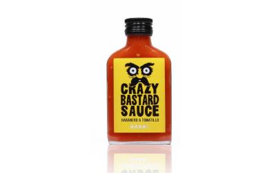 Crazy Bastard Hot Sauce - Habanero&Tomat.