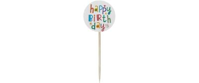 Demmler Deko Picker Happy Birthday