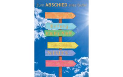 ABC Karte Abschied