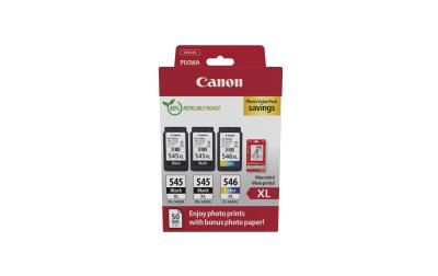 Tinte Canon 2x PG-545XL/1xCL-546XL + Photo