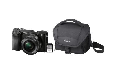 Sony Alpha 6100 KIT schwarz, 24.3 MP