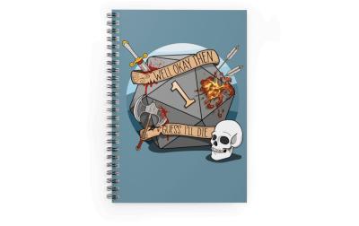 Notizbuch Guess Ill Die