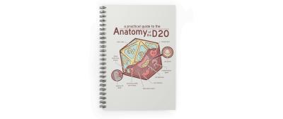 Notizbuch Anatomy of the d20