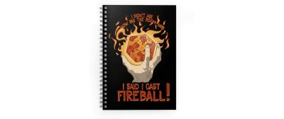 Notizbuch I Cast Fireball!