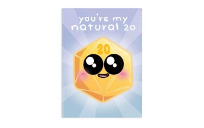 Grusskarte My Natural 20