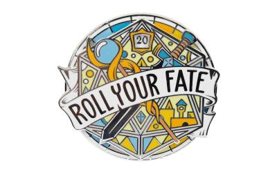 Anstecker Roll Your Fate Spinner