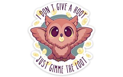 Gimme Loot Sticker