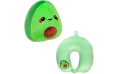 2in1 Plüsch & Reisekissen Avocado