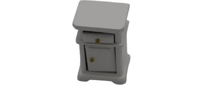 Bottsa Mini-Figur Nachttisch weiss