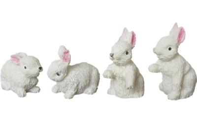 Bottsa Mini-Figur Zwerg-Hasen weiss