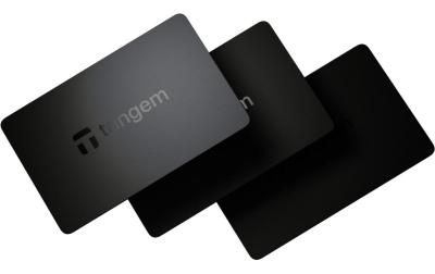 Tangem 3 Card Set, Black, + 50CHF Voucher
