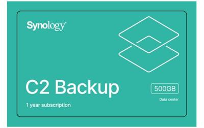 Synology C2 Backup, Virtuelle Lizenz