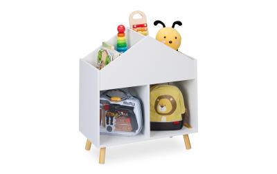 relaxdays Kinderregal Haus