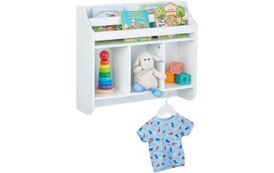 relaxdays Kinderregal mit 5 Fächern