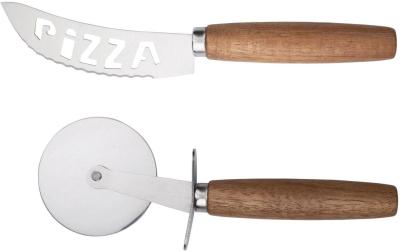Alpina Pizzaschneider&Messer, 2-teilig