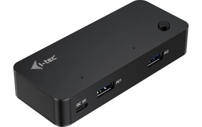 itec KVM HUB 2x USB-C + 2x USB-A 3.0 Port