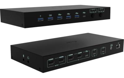 i-tec USB-C KVM Docking station für 3 Hosts