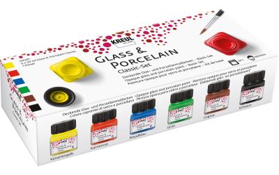 Kreul Glass & Porcelain Classic Set