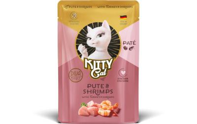 KittyCat Paté Pouch Pute, Shrimps