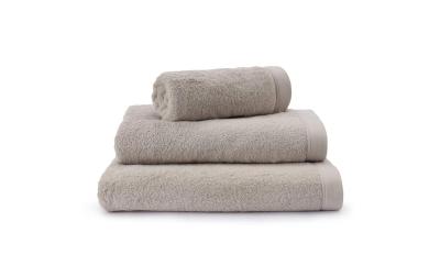 URBANARA Faia Duschtuch Steingrau 4er-Set
