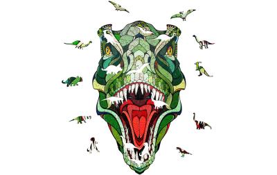 Holzpuzzle T-Rex