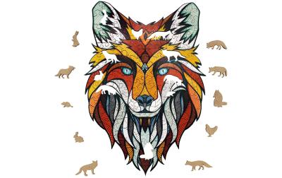 Holzpuzzle Fuchs