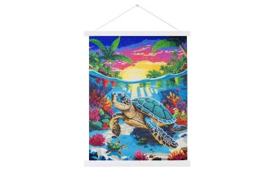 Crystal Art Scroll Paradise 40x50cm