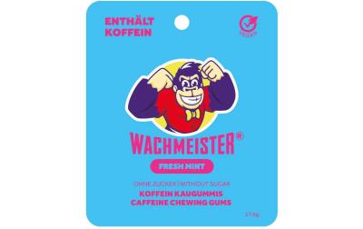 Wachmeister Koffein Kaugummi Minze