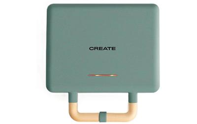 Create Waffel- und Sandwichmak 3in1 Salbei