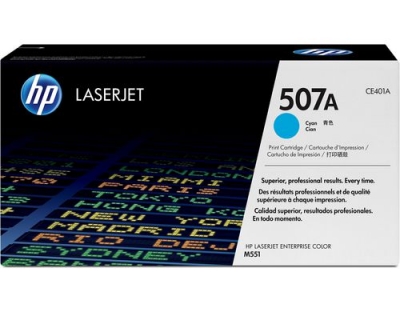 HP Toner 507A - Cyan (CE401A)