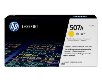 HP Toner 507A - Yellow (CE402A)