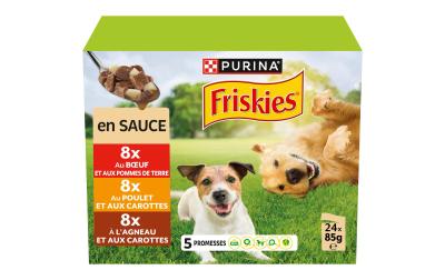 Friskies Dog Adult Fleisch 24x85g