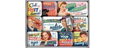 Nostalgic Art Magnet-Set Say it 50's