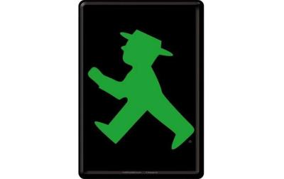 Nostalgic Art Postkarte Ampelmann Grün