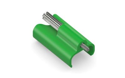 MicroX4 Verriegelungsclip, grün, 1 Stk